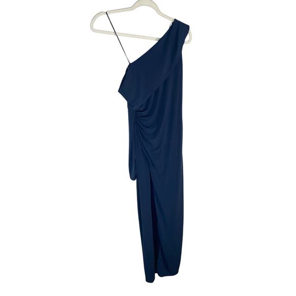 Katie May Mojave Gown Maxi Dress One Shoulder Prom Party Formal Gala Blue XS - Picture 5 of 14